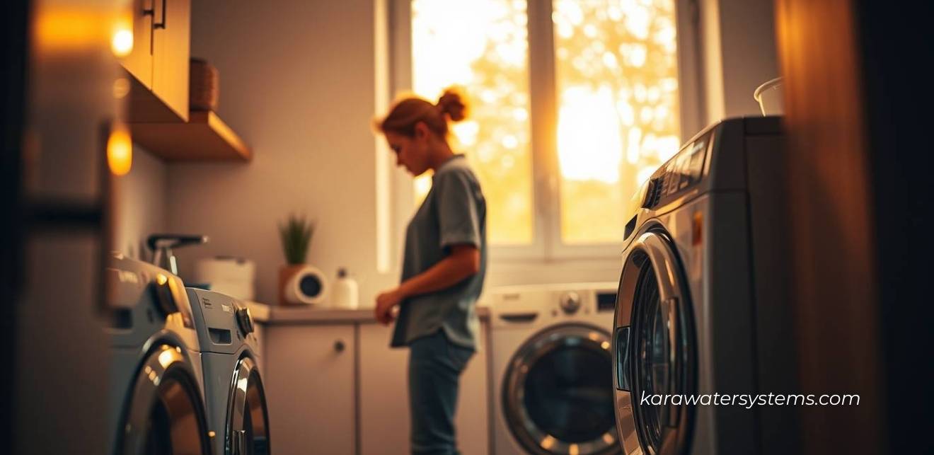 Optimal laundry machine water usage