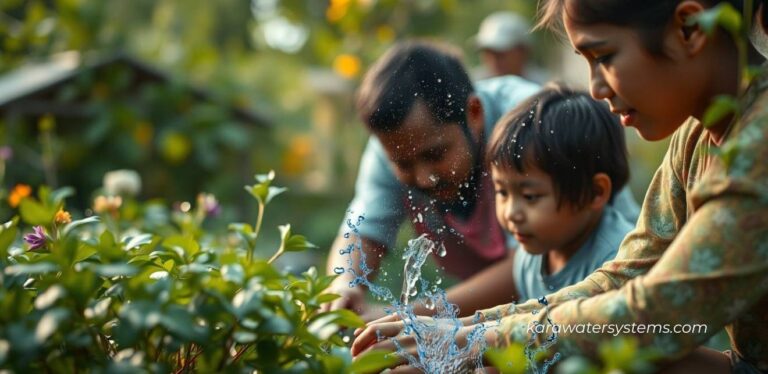 Water saving techniques for the average family